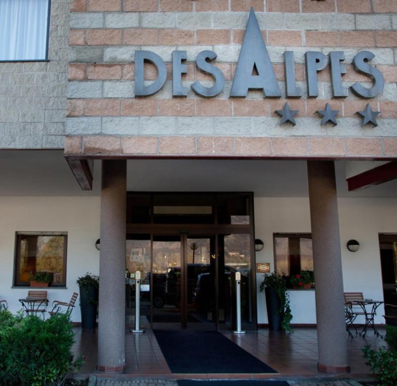 Hotel Des Alpes Роста Экстерьер фото